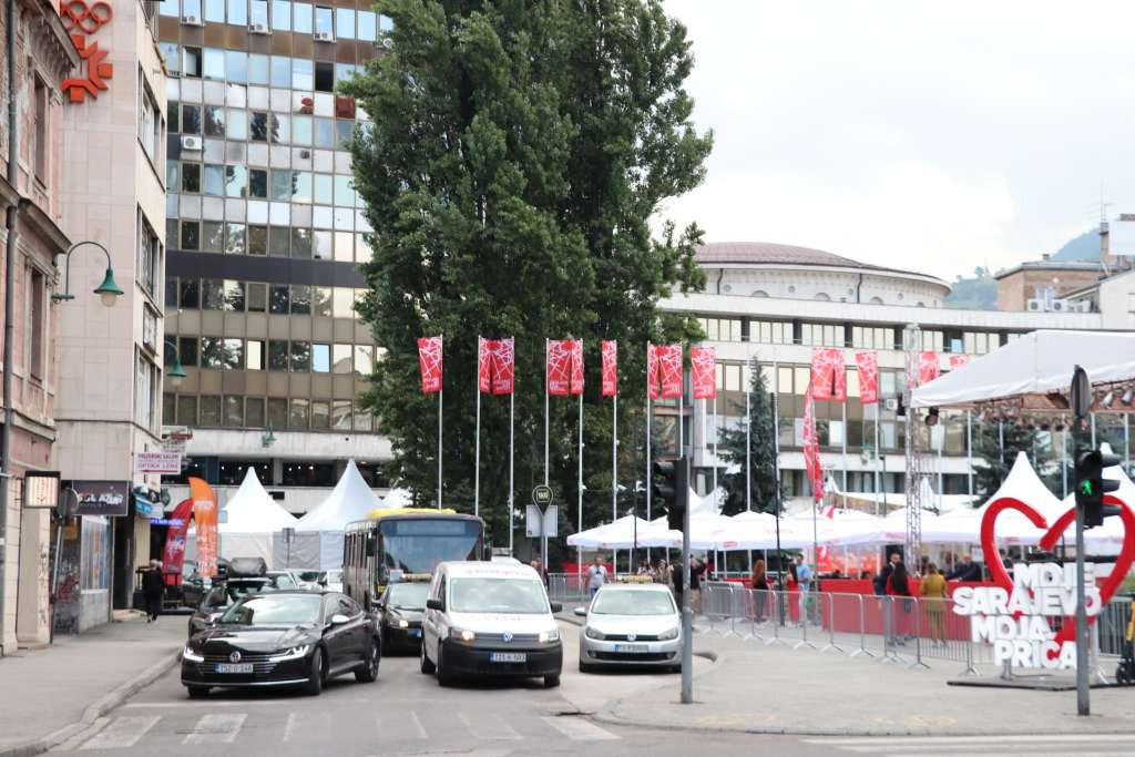 Izmjena režima saobraćaja u centru Sarajeva tokom trajanja SFF-a