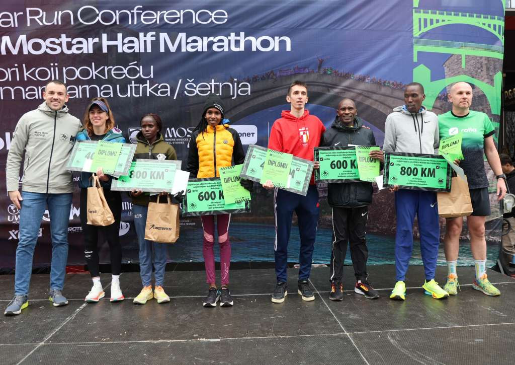 Mercy Chemutai Koech i Bernard Kiprotich pobjednici Mostarskog polumaratona