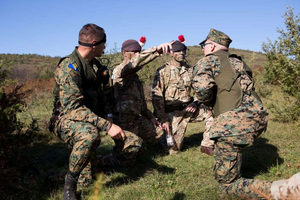 Ujedinjeno Kraljevstvo predvodi multinacionalnu obuku za jačanje OSBiH