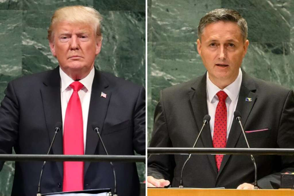 Predsjednik SAD-a Donald J. Trump pisao Bećiroviću: Radujem se nastavku našeg zajedničkog djelovanja