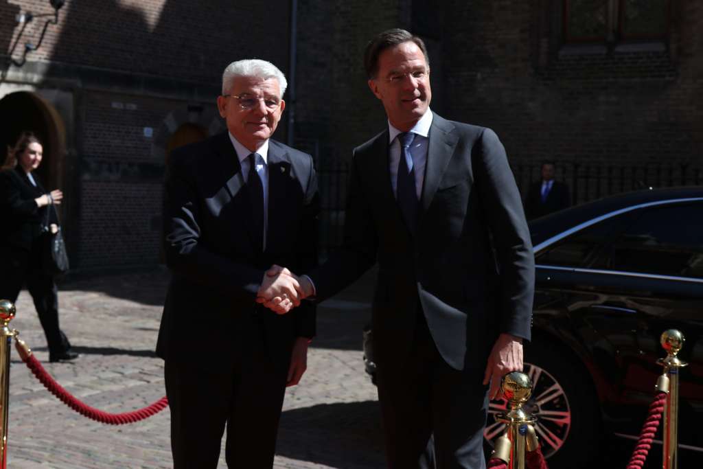 Džaferović i Rutte razgovarali o političkoj situaciji u BiH i regionu zapadnog Balkana