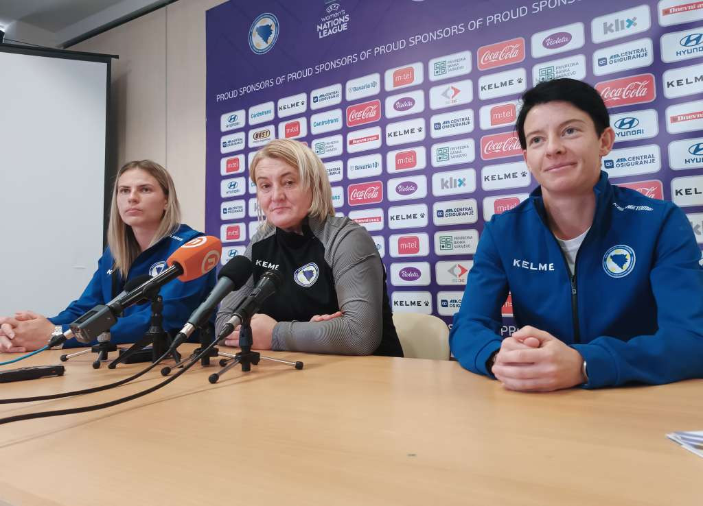 "Zmajice" žele sutrašnjom pobjedom protiv Bjelorusije Ligu nacija okončati na prvom mjestu u grupi
