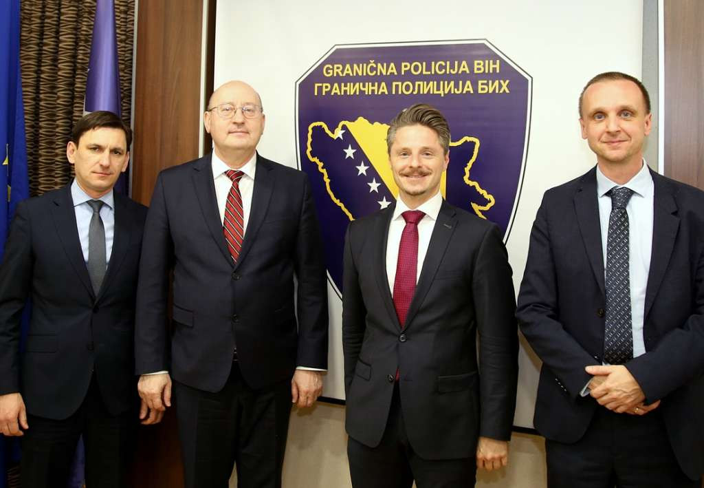Predstavnici Frontexa u posjetu Graničnoj policiji BiH
