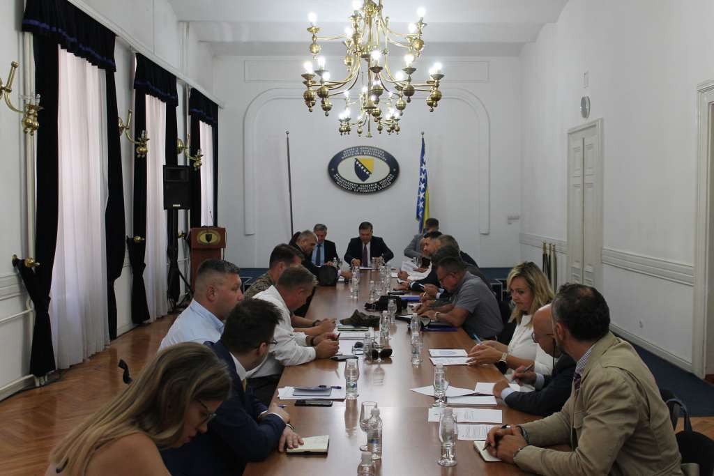 Održana šesta sjednica Komisije za saradnju s NATO-om