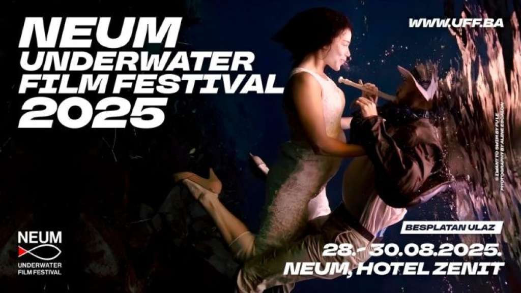 Neum Underwater Film Festival 2025. okuplja autore iz više od 90 zemalja