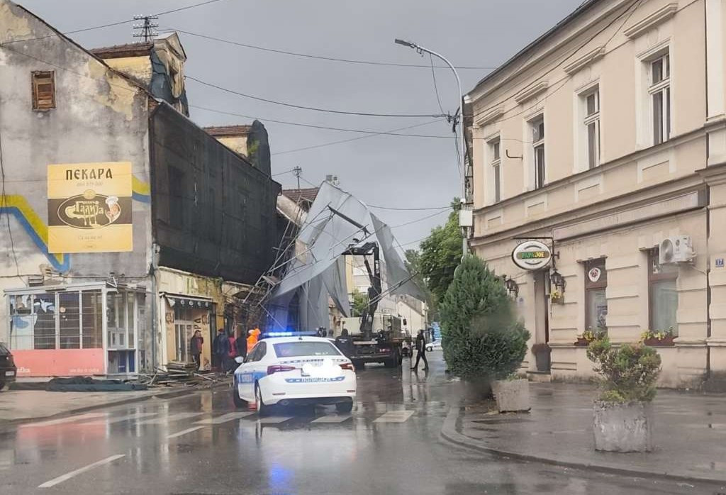Prijedor zahvatilo olujno nevrijeme