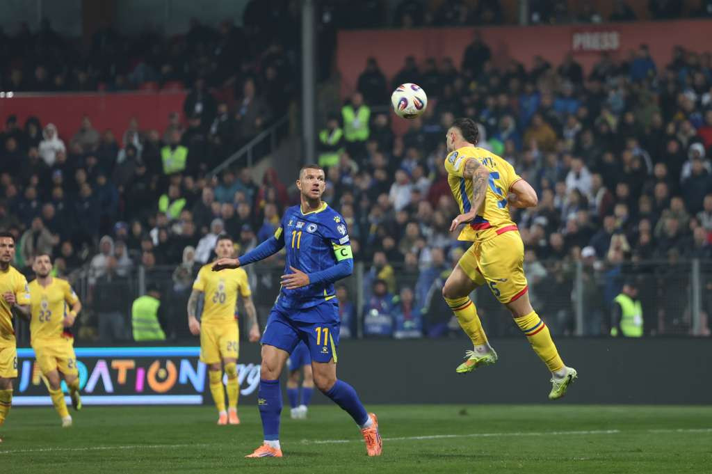Golom Daniela Birligea iz 17. minute Rumuni u Zenici vode protiv BiH s 1:0