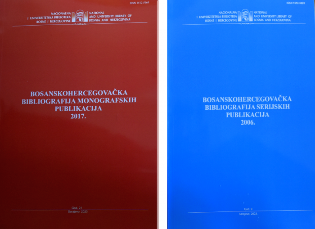 Objavljena nova izdanja Nacionalne i univerzitetske biblioteke BiH - Bibliografije