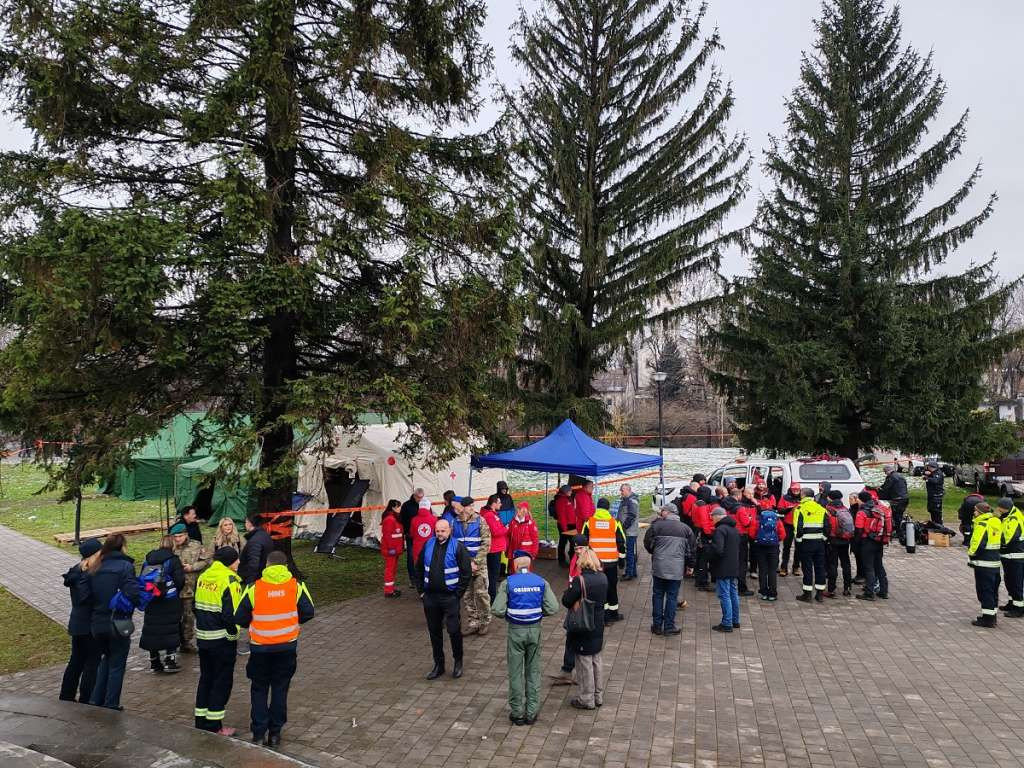 U Bihaću održana provjera sposobnosti službi zaštite i spašavanja uz korištenje NICS sistema