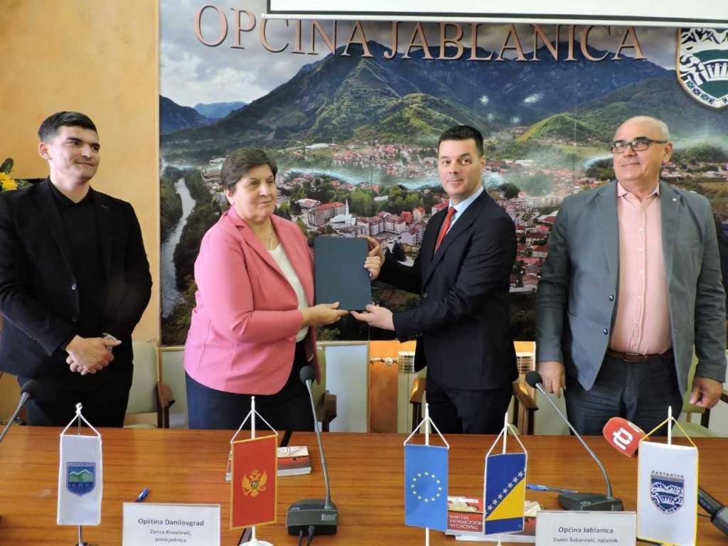Jablanica i Danilovgrad potpisali ugovore o saradnji za zapošljavanje bez granica