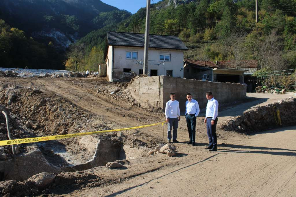 Lakić posjetio Jablanicu: Stravični prizori nikoga ne ostavljaju ravnodušnim
