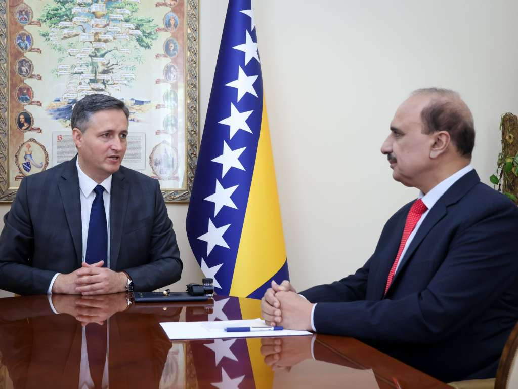 Bećirović i Shah: Pakistan i BiH dijele razumijevanje, solidarnost i podršku