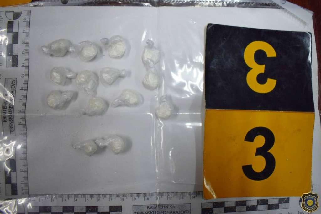 Uhapšena osoba u Sarajevu za neovlašteno proizvodnju i stavljanje u promet droga