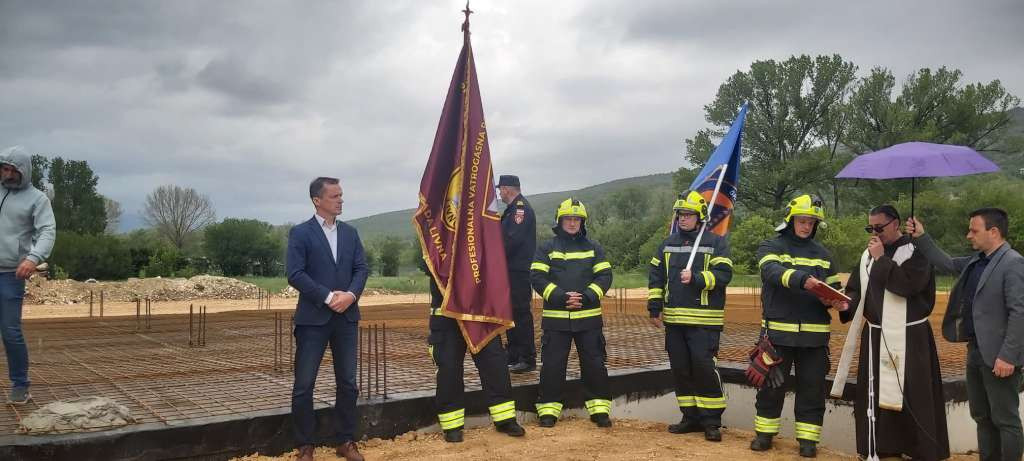 Položen kamen temeljac za novi vatrogasni dom u Livnu