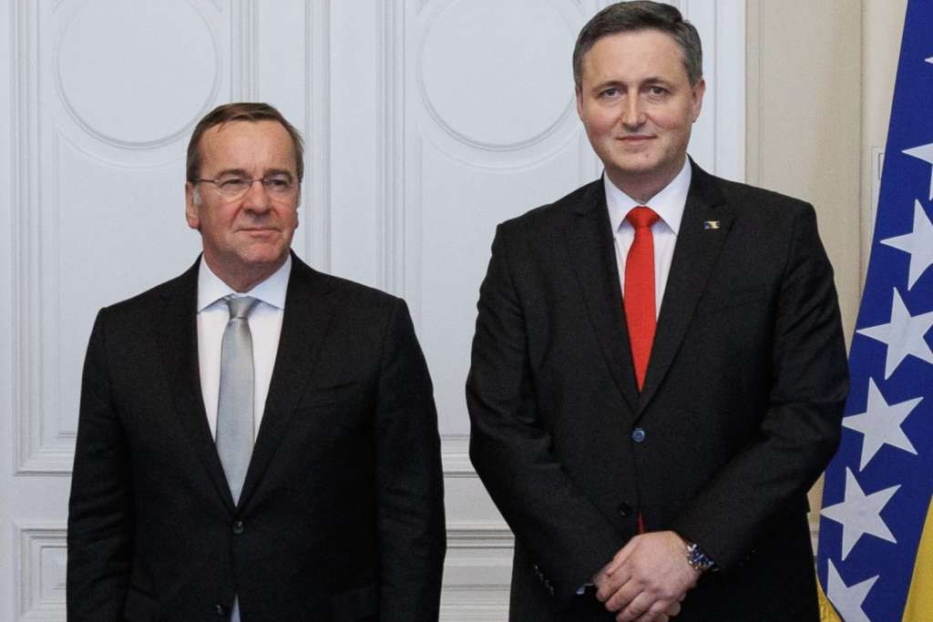 Bećirović-Pistorius: Njemačka je među ključnim evropskim partnerima BiH