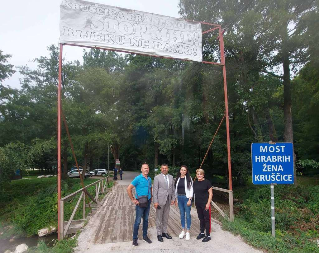 Posjetom Vitezu Hurtić nastavio obilazak Srednjobosanskog kantona