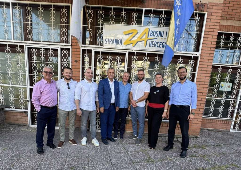 Stranka za BiH uvela osmočlano Povjereništvo u Zenici, na čijem je čelu Semir Šut