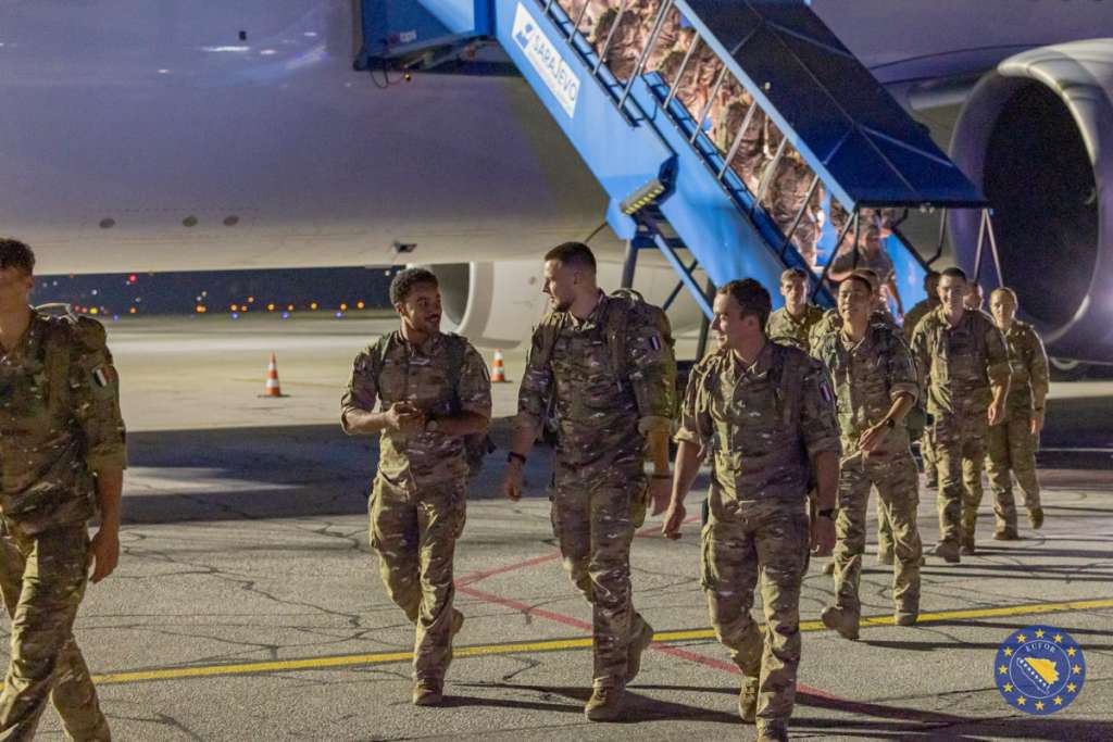 Francuske rezervne snage EUFOR-a stigle u Sarajevo na vježbu 'Brzi odgovor 2026'