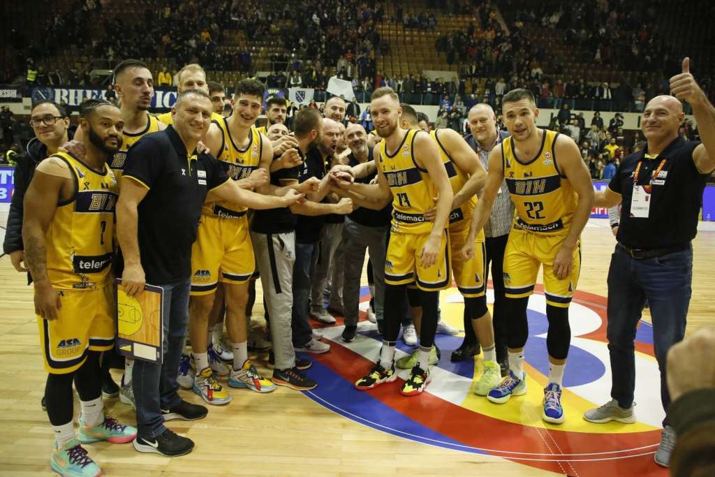 Košarkaši BiH večeras protiv Litvanije