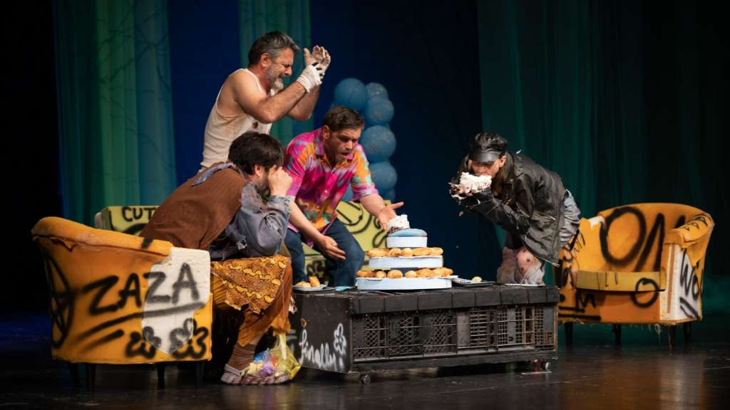 Prva repriza predstave 'Psi(hopate)' u petak u Narodnom pozorištu Mostar