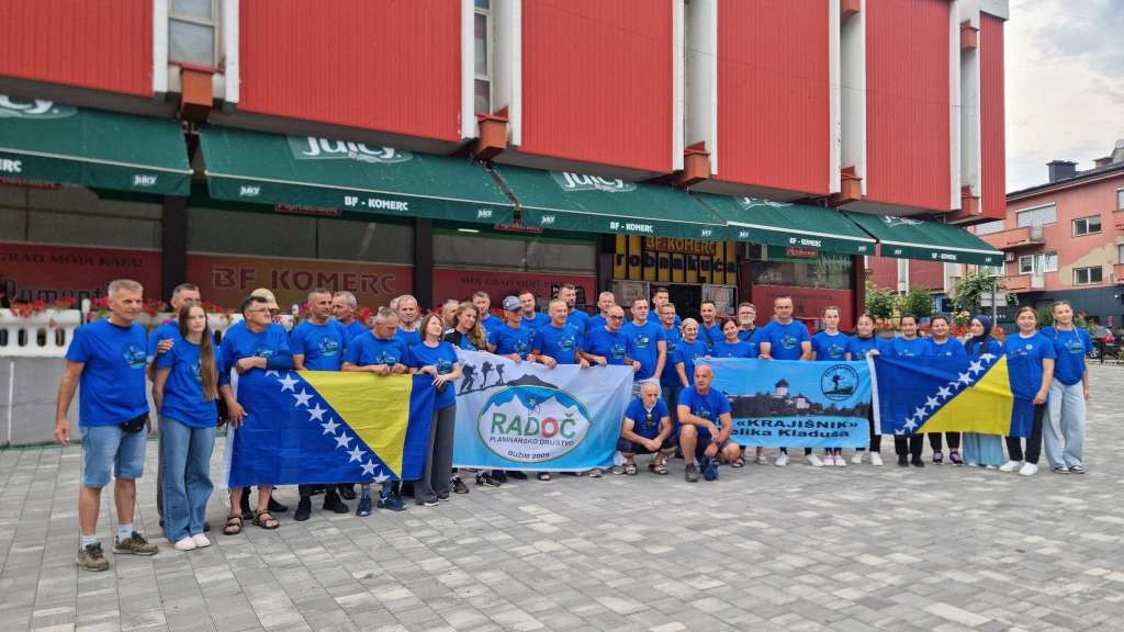 Velikokladuški planinari krenuli na Marš mira