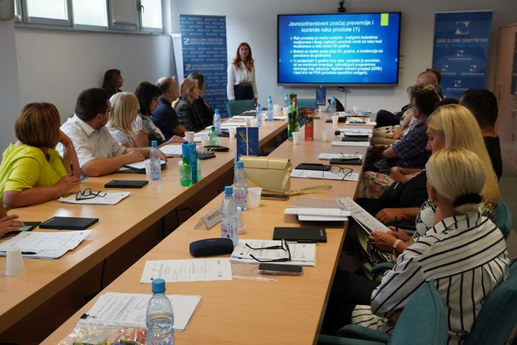 Održana radionica povodom mapiranja resursa za prevenciju raka prostate i debelog crijeva