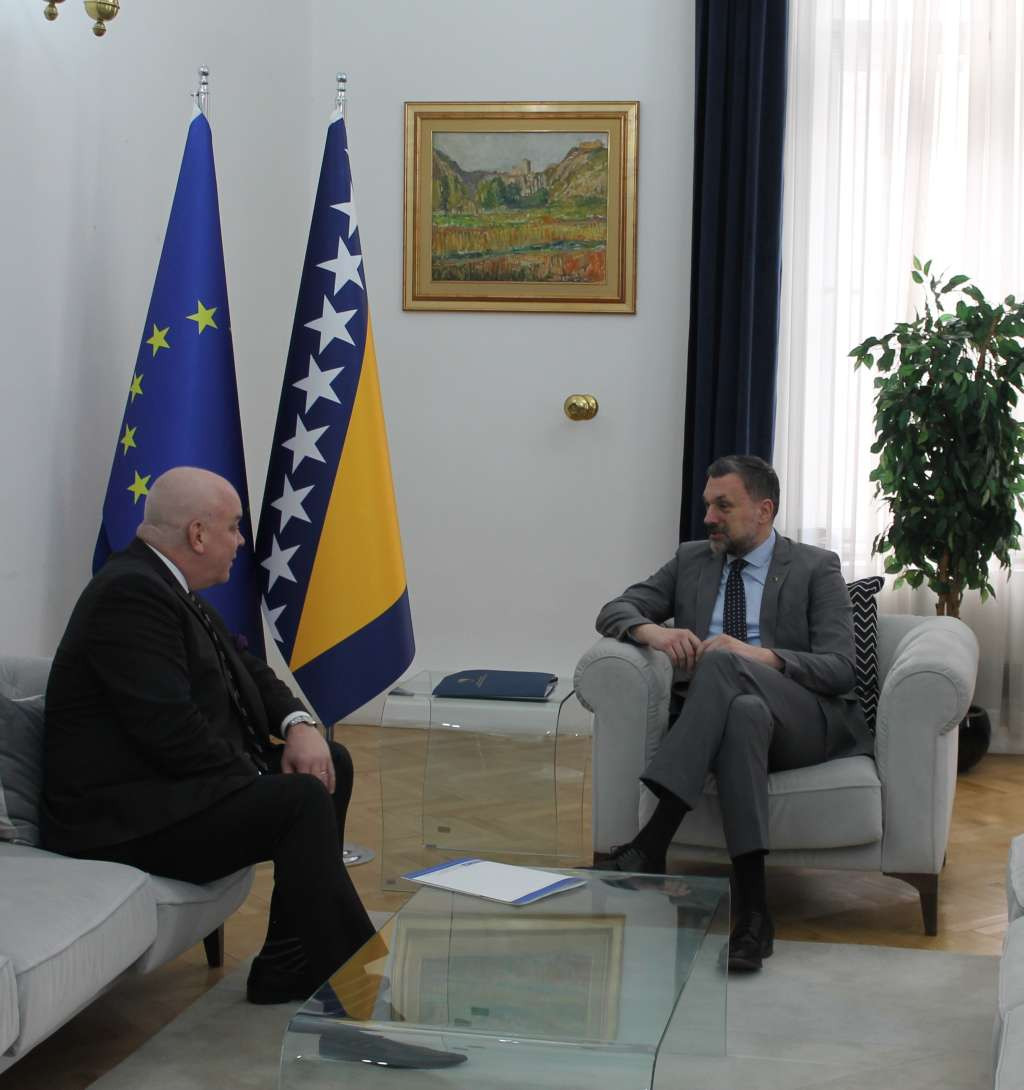 Konaković-Aggeler: Zajednički raditi na očuvanju mira i sigurnosti u BiH