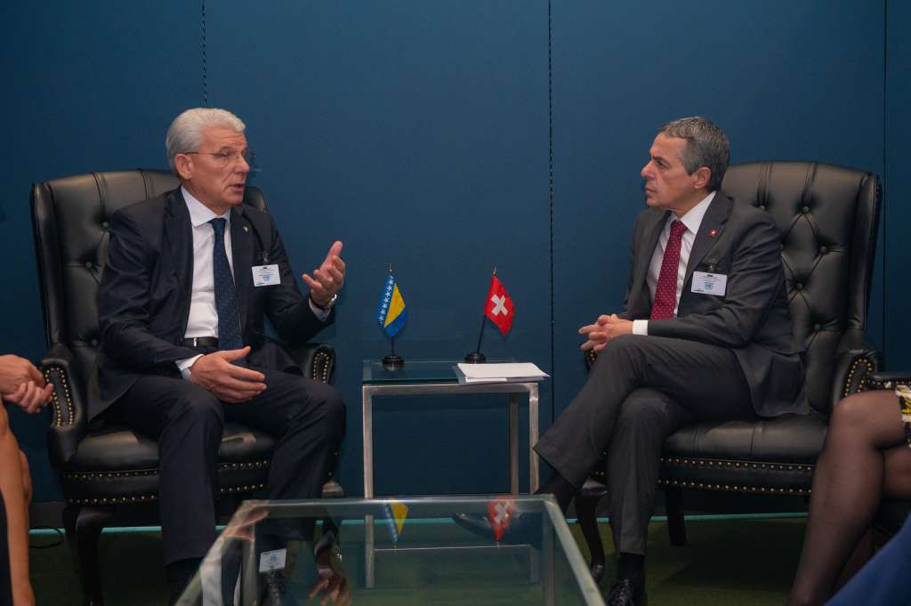 Džaferović i Cassis: Balkan ima strateški značaj za sigurnosnu arhitekturu Evrope