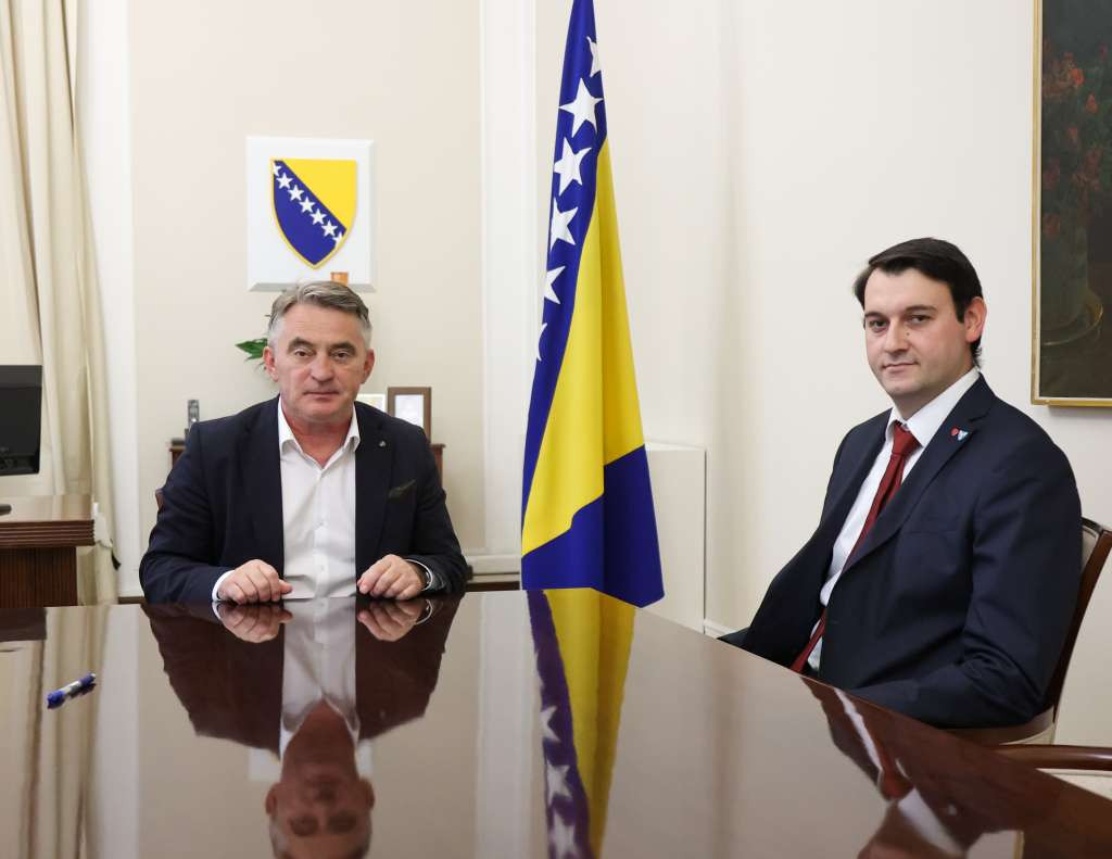 Komšić i Lindov o značaju aktivne demokratije i ljudskim pravima kao temeljima za razvoj BiH