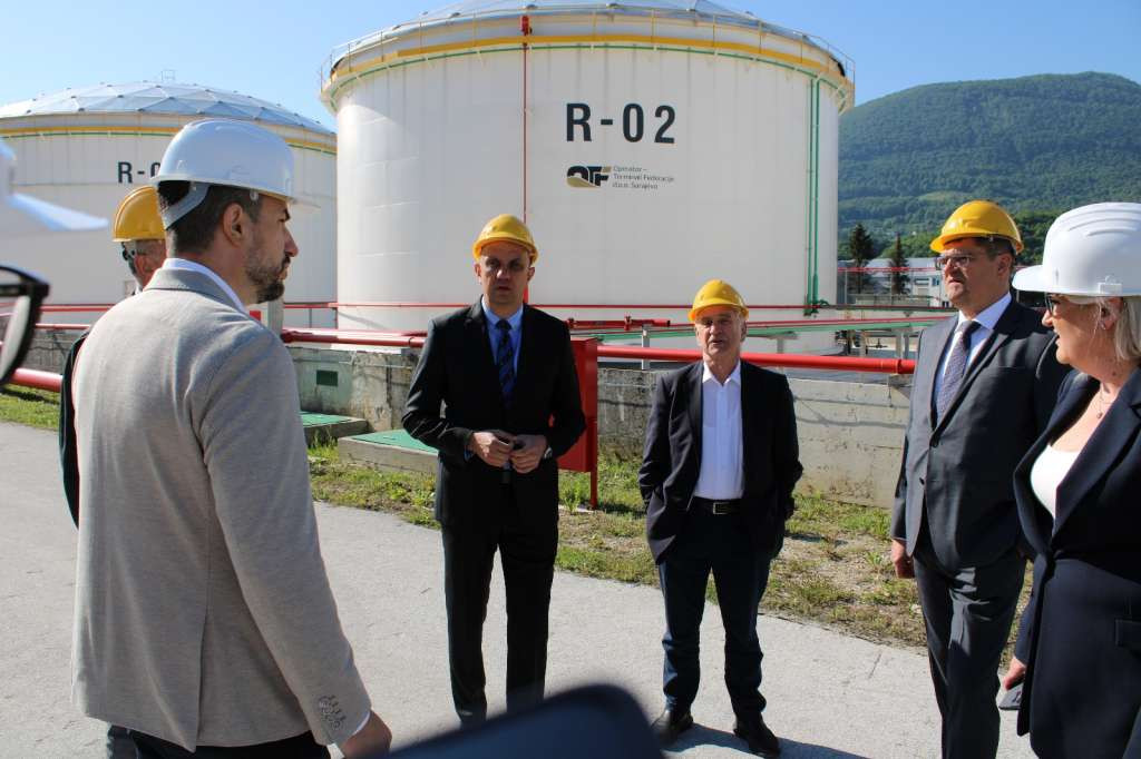 Lakić i Nedić posjetili Operator - Terminale Federacije: Jačanje energetske sigurnosti FBiH