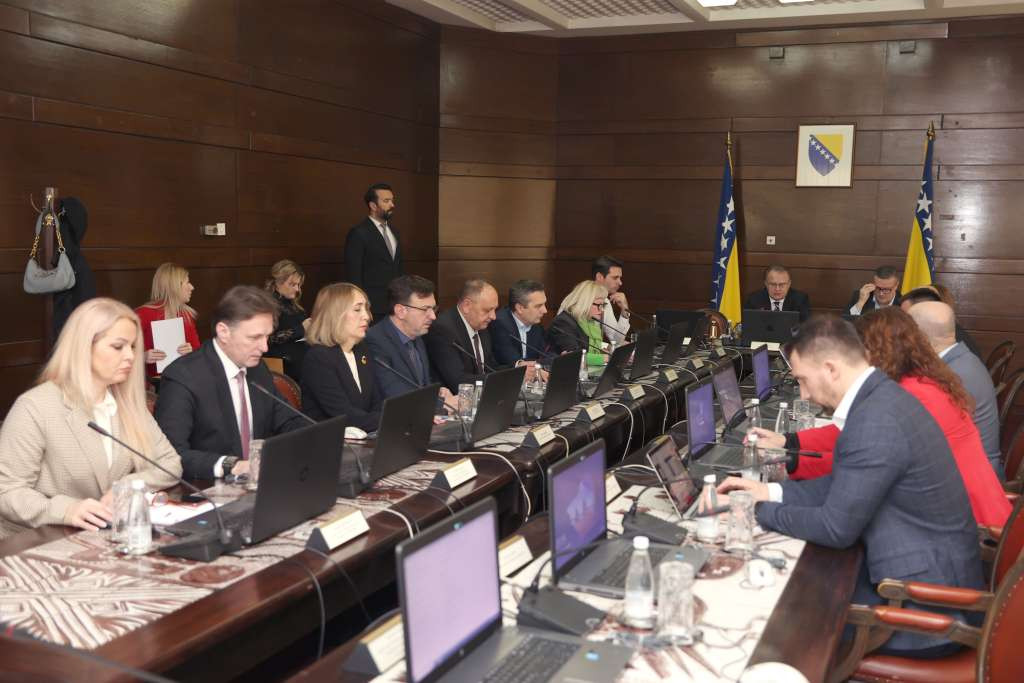 Sjednica Vlade Federacije BiH danas u Sarajevu