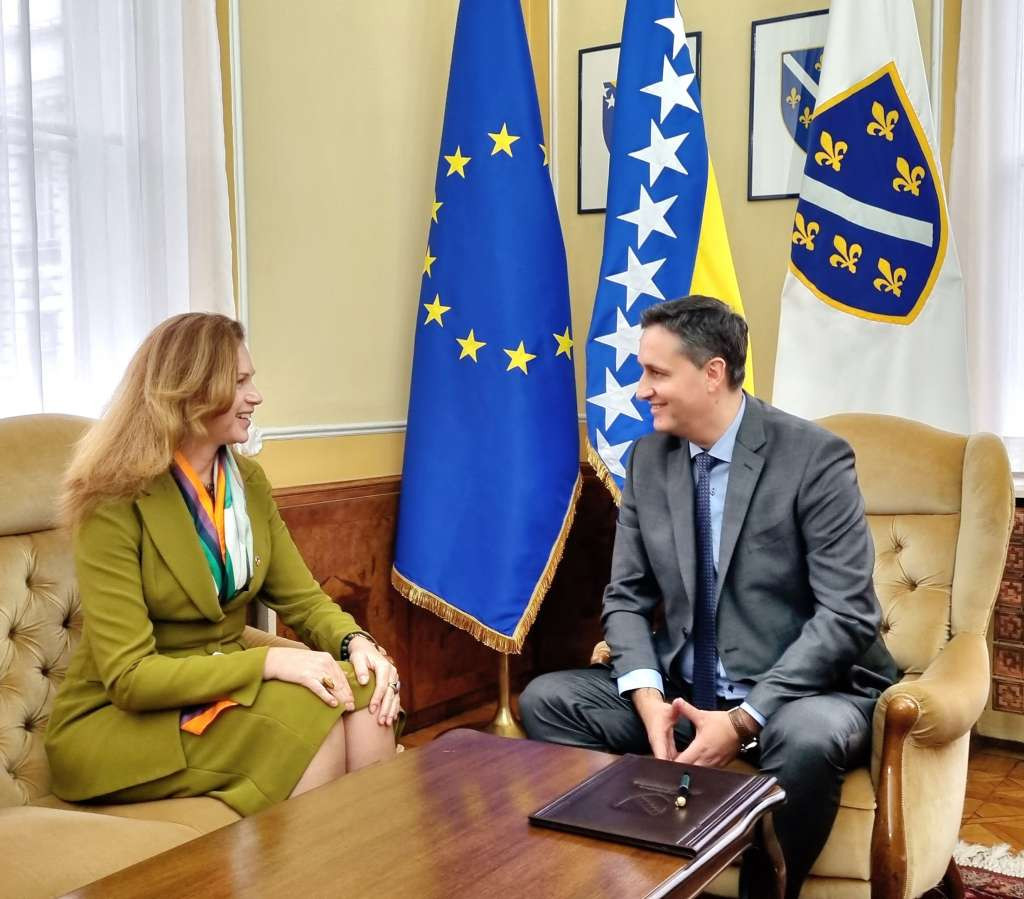 Bećirović razgovarao s rezidentnom koordinatoricom UN-a za BiH Ingrid Macdonald