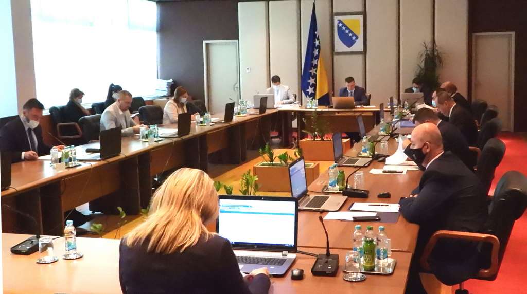Vijeće ministara BiH o Nacrtu okvirnog budžeta institucija BiH za period 2022. - 2024.