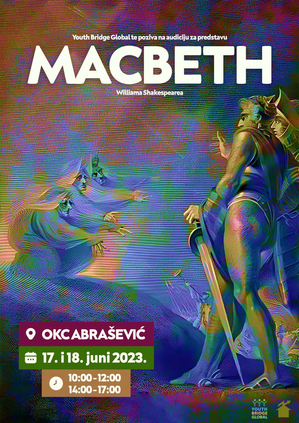 Audicija za predstavu 'Macbeth' Williama Shakespearea