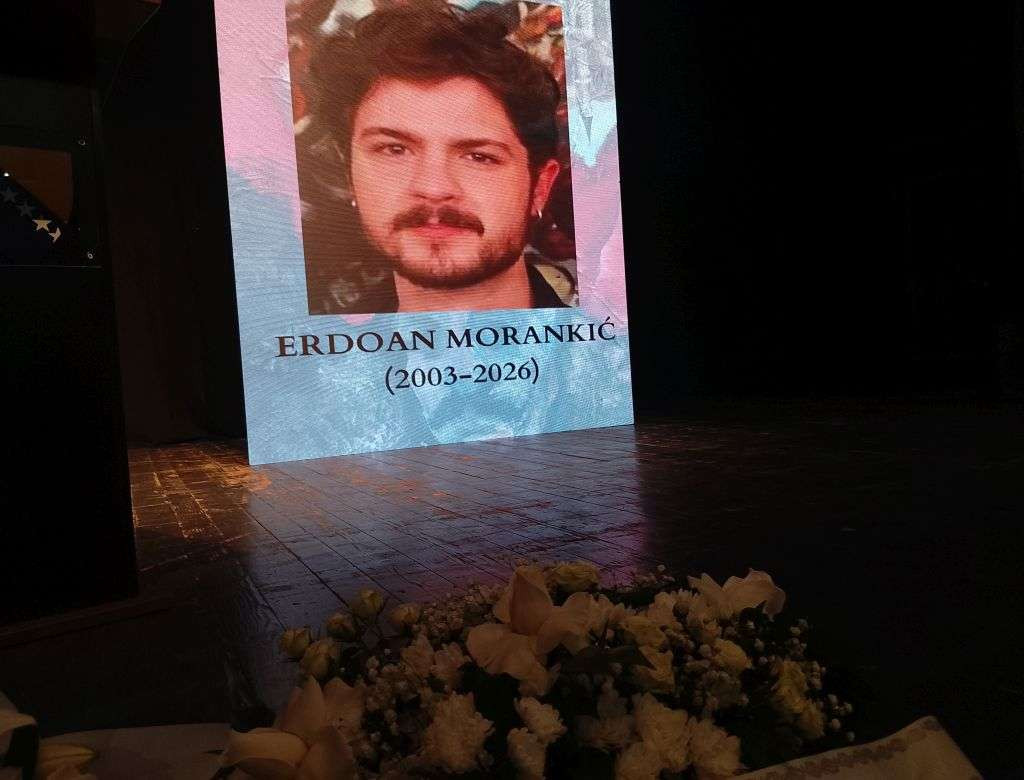 Komemoracija u Brčkom za Erdoana Morankića: Oproštaj od mladog umjetnika