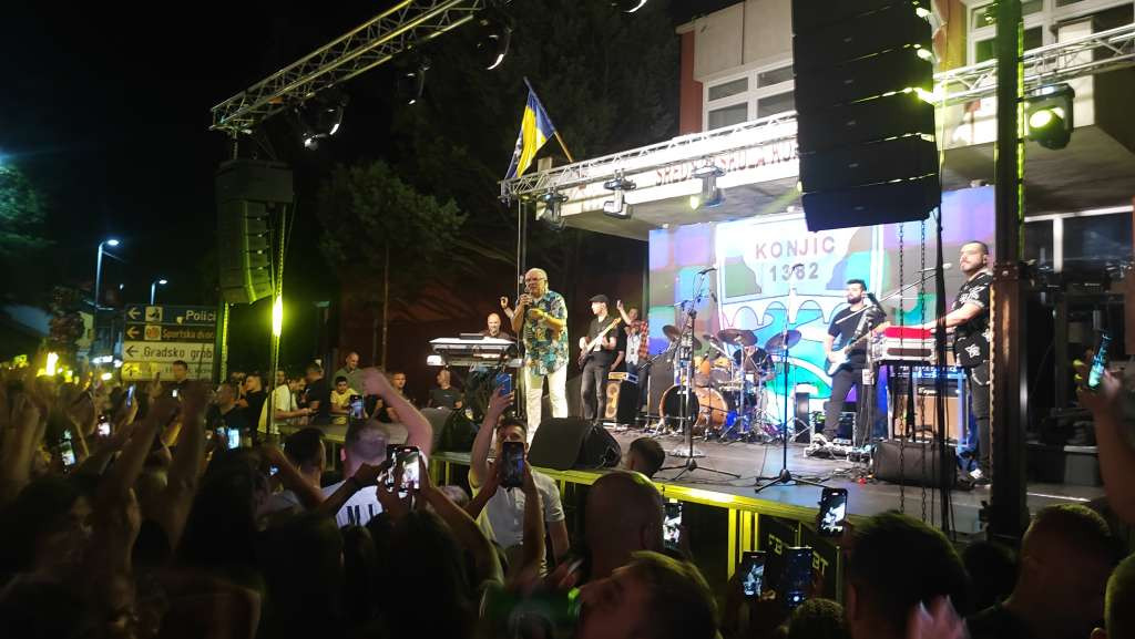 Željko Samardžić koncertom raspjevao Konjičane