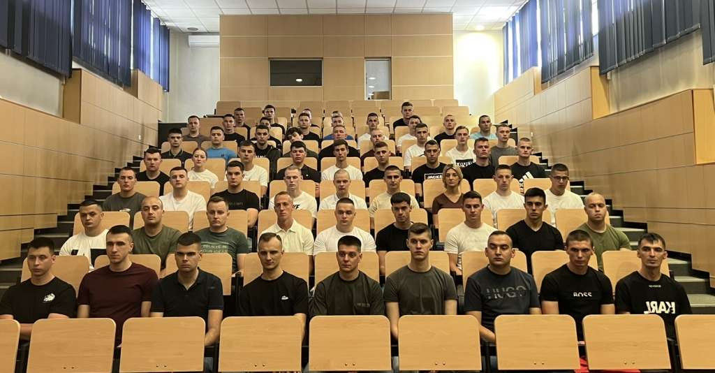 Policijska akademija FMUP-a otvorila vrata novoj generaciji kadeta MUP-a SBK