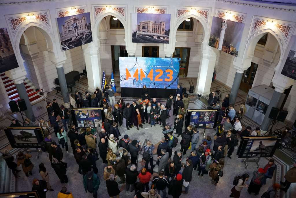 Otvorena izložba Rikarda Larme, svjedočanstvo o opsadi Sarajeva