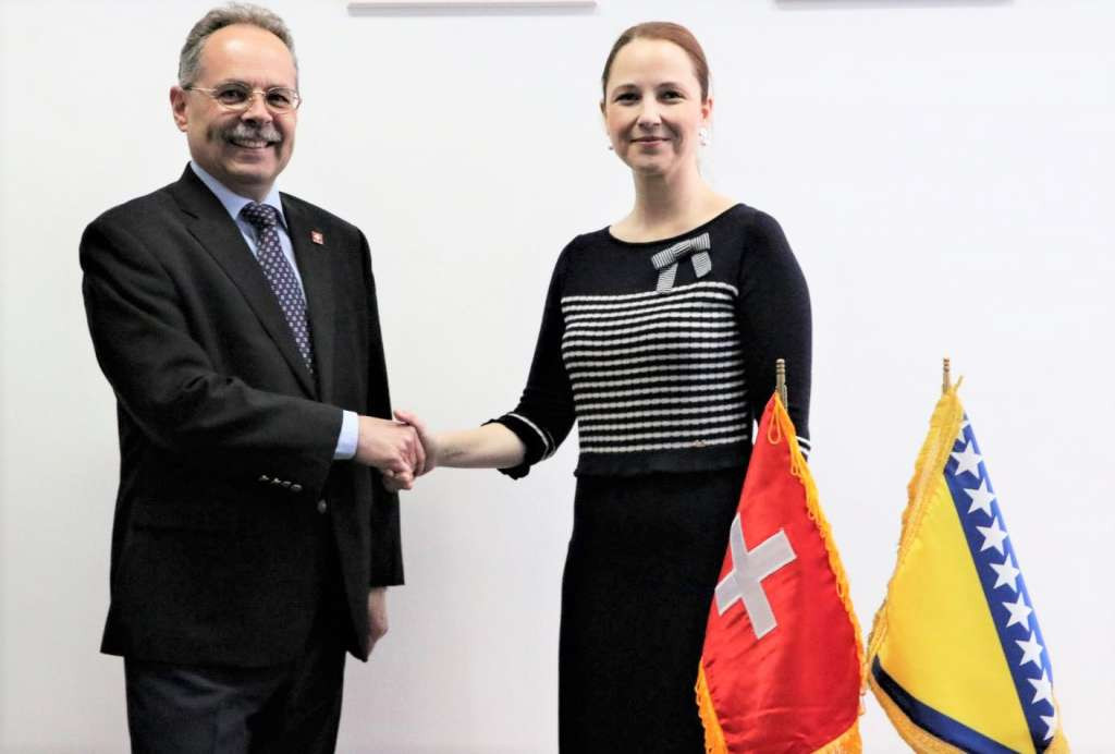 Softić Kadenić i Hunn o saradnji između Kantona Bern i Kantona Sarajevo