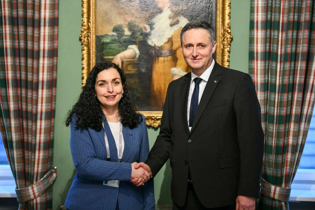 Bećirović razgovarao s predsjednicom Kosova Vjosom Osmani