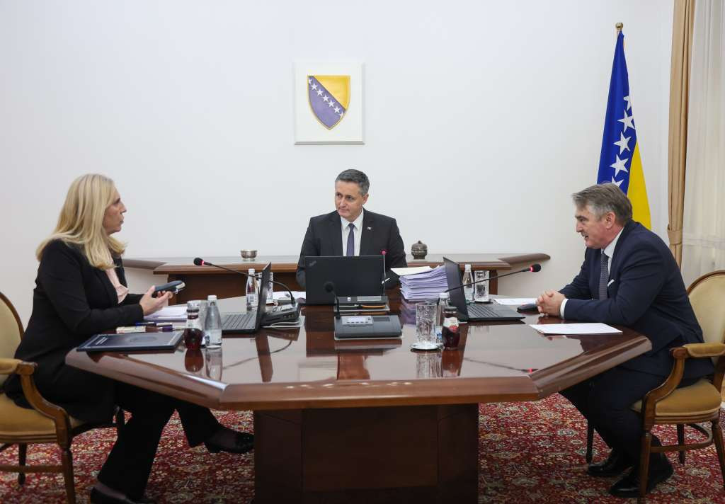 Predsjedništvo BiH razmatralo pitanje Trgovske gore i odobrilo sporazume o investicijama