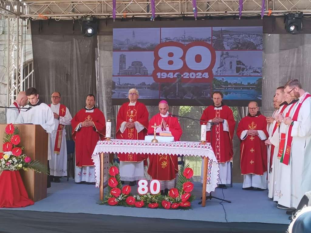Obilježena 80. godišnjica od rušenja crkve sv. Ante Padovanskog u Bihaću