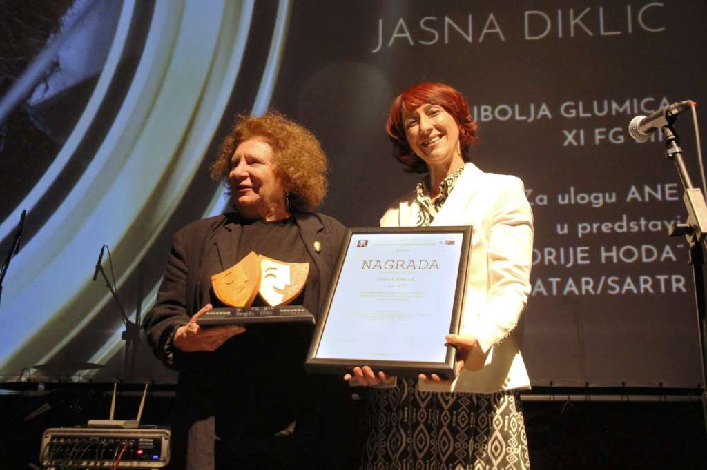 Završen 11. festival glumca BiH u Konjicu, najbolja glumica Jasna Diklić