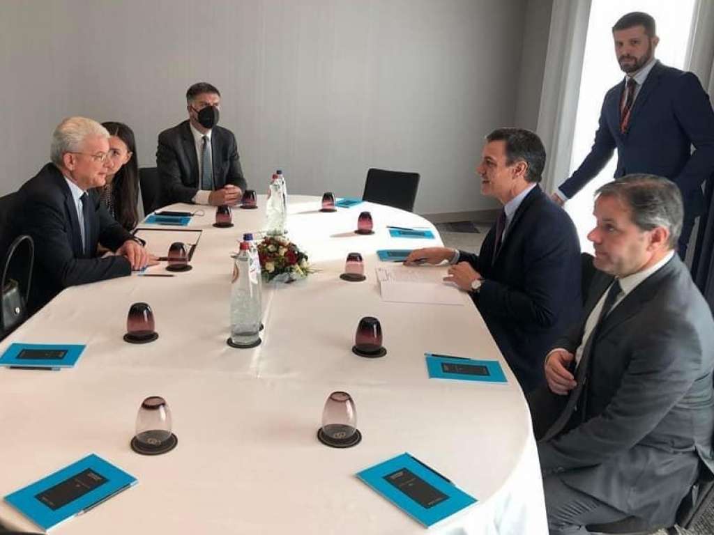 Džaferović s predsjednikom Vlade Kraljevine Španije Pedrom Sanchezom