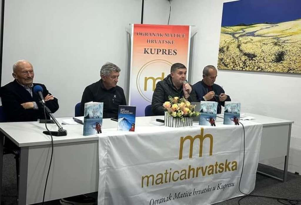 Promovirane knjige Petra Lovrića 'Od Rame do Himalaja' i 'Kad planine progovore"