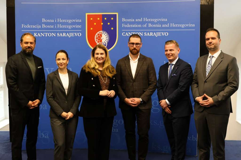 Delegacije Kantona Sarajevo i Grada Beča o intenziviranju saradnje, u foksusu privreda i inovacije