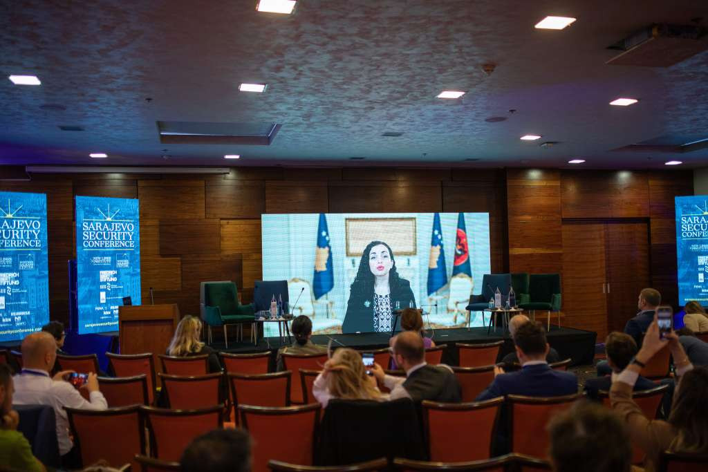 Osmani na Sarajevskoj sigurnosnoj konferenciji: U vremenima kriza žene nose najveći teret