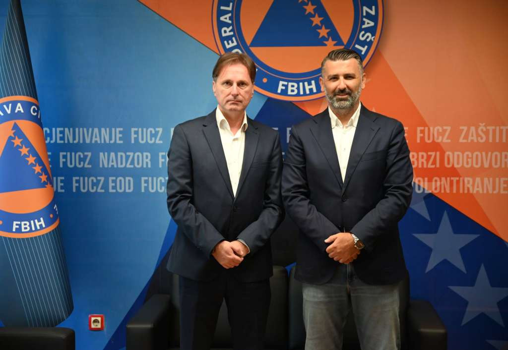Hrnjić posjetio FUCZ: U fokusu razgovori o suši u poljoprivredi i aktivnim šumskim požarima
