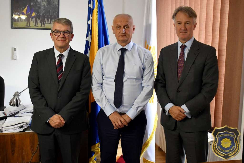 Delegacije Ambasade Kraljevine Velike Britanije posjetila Federalnu upravu policije
