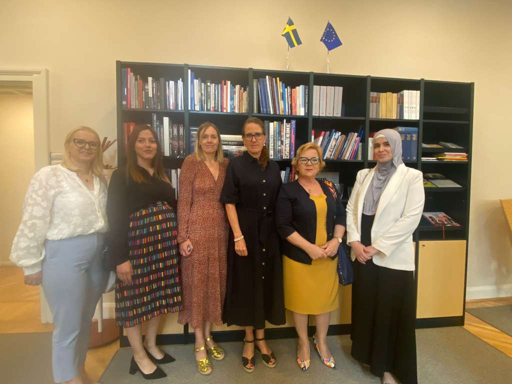 Lagerlof: Švedska osuđuje svaki oblik verbalnog i fizičkog nasilja i uznemiravanja političarki u BiH